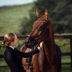Horze Positano Anatomische Hannoveranische Trense -Reitsportbedarf 10126 BL 3