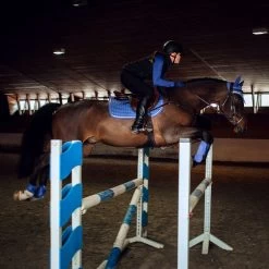 Horze Glarus Vielseitigkeitsschabracke Mit Metallischem Flechtdetail -Reitsportbedarf 17347 MLNB 3