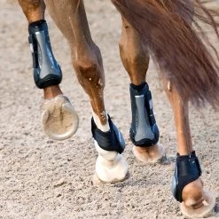 Horze Impact Air-Shock Stoßdämpfende Streichkappen -Reitsportbedarf 19244 BL 3