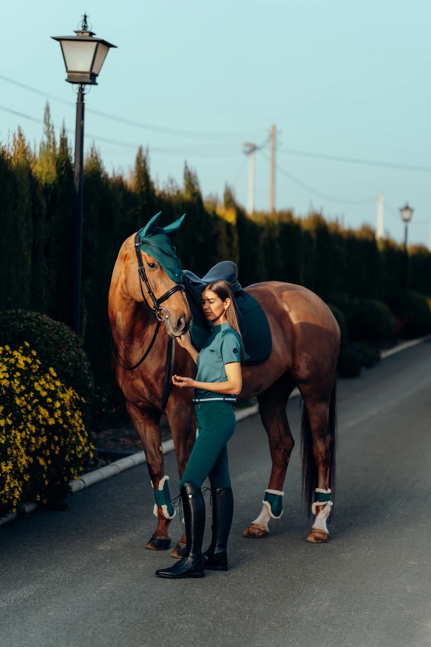 Horze Phoenix Fliegenhaube 11 Horze Phoenix Fliegenhaube – Bild 9