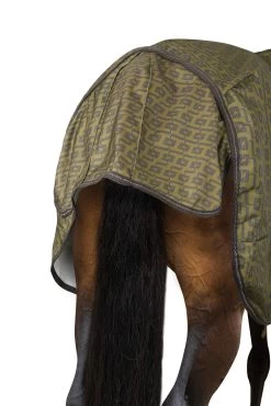 Horze Avalanche 1200D Regendecke Mit Hohem Hals Und Fleecefütterung -Reitsportbedarf 24017 676 07