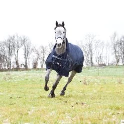 Horze Avalanche 1200D Regendecke Mit Hohem Hals Und Fleecefütterung -Reitsportbedarf 24017 PDB 4
