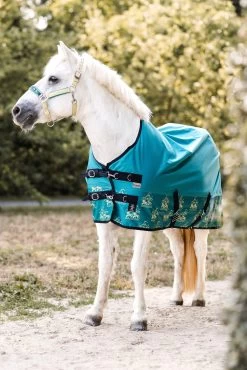 Horze Magic Carousel Pony Weidedecke Mit Fleece-Futter -Reitsportbedarf 24413 556 07