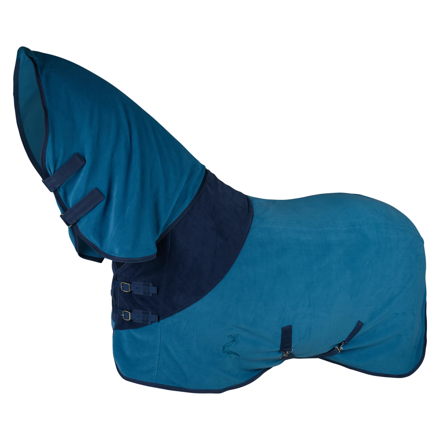 Horze Turin Fleece-Abschwitzdecke Mit Halsteil 4 Horze Turin Fleece-Abschwitzdecke Mit Halsteil – Bild 2
