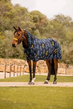 Horze Wicklow Abschwitzdecke Mit Logo Print -Reitsportbedarf 24689 590 06