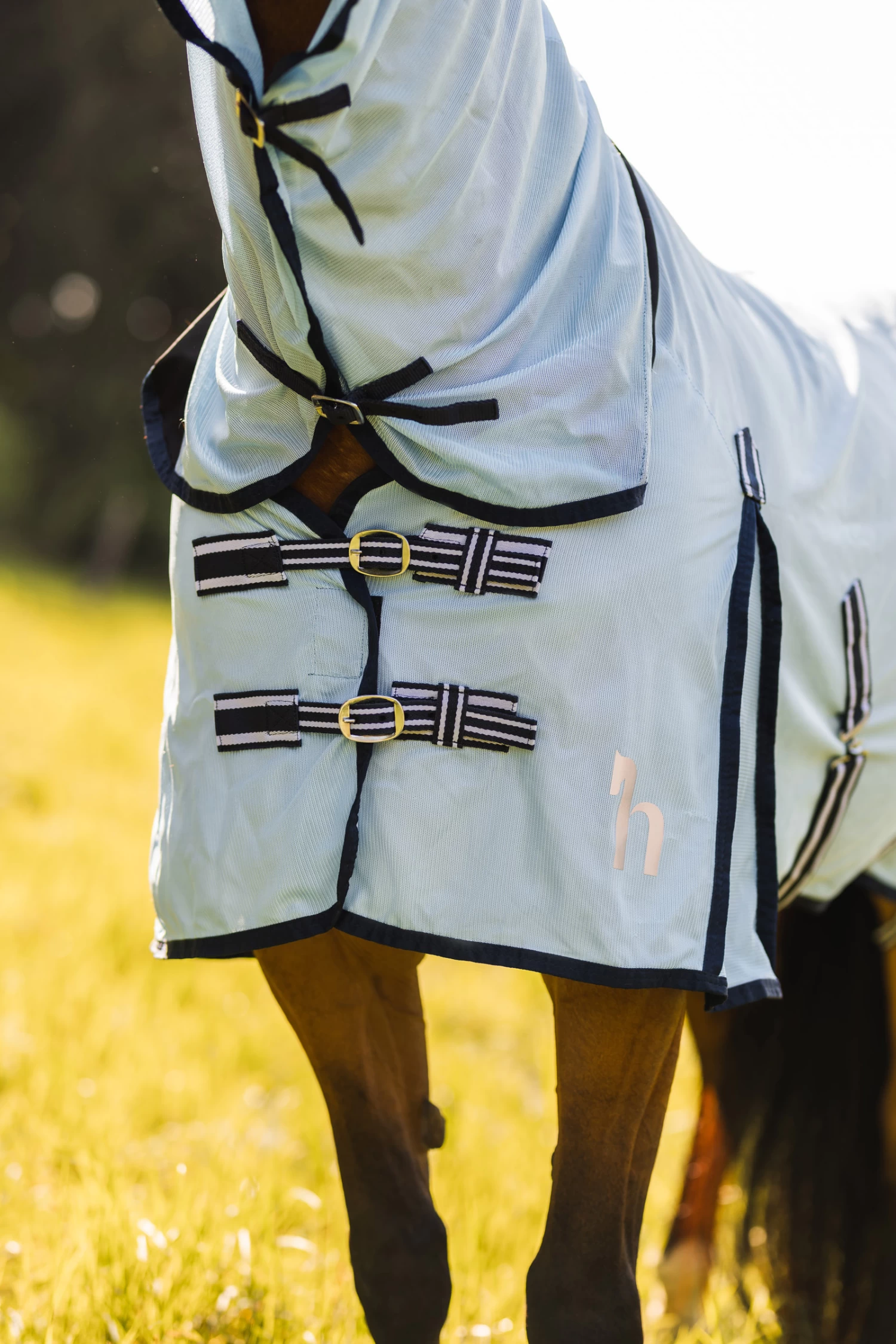 Horze Freja Fliegendecke Mit Halsteil 11 Horze Freja Fliegendecke Mit Halsteil – Bild 9