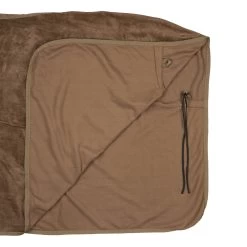 Horze Lincoln Fleecedecke Mit Kunstfellkragen -Reitsportbedarf 24846 dbr 03