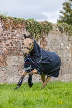 Horseware Amigo Bravo 12 Pony Weidedecke Inkl. Abnehmbarem Halsteil, 0g -Reitsportbedarf 320362 DB RE B 1