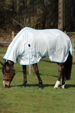 Weatherbeeta Comfitec Essential Mesh II Fliegendecke Mit Festem Halsteil -Reitsportbedarf 329554 WH LB 03
