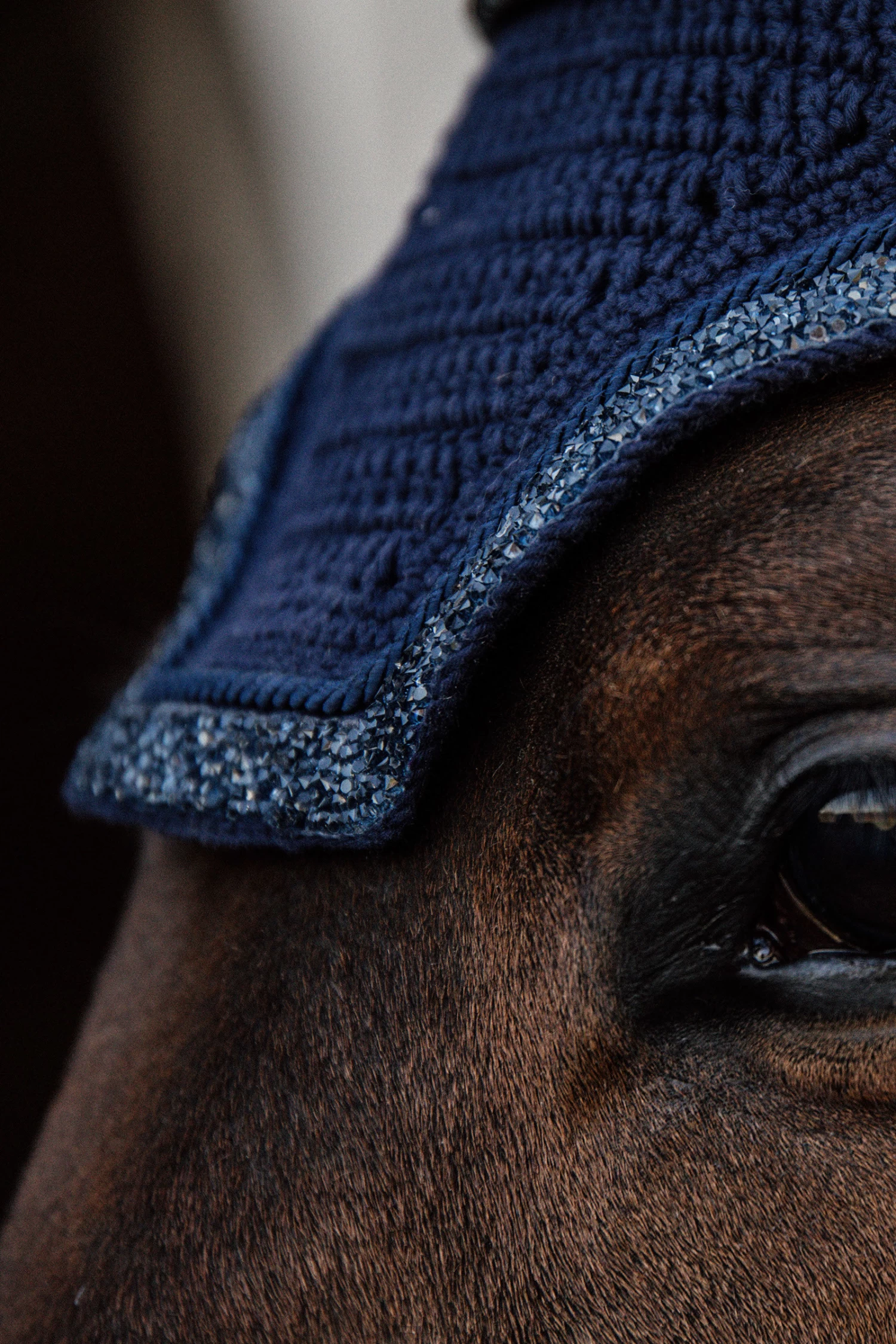 Kentucky Horsewear Wellington Glitter Stone Soundless Fliegenhaube 6 Kentucky Horsewear Wellington Glitter Stone Soundless Fliegenhaube – Bild 4