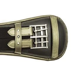 Kavalkade Simon Lederkurzgurt Mit Elastik -Reitsportbedarf 335756 BL OGR 2