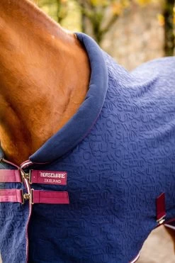 Horseware Embossed Cosy Neck Abschwitzdecke -Reitsportbedarf 340951 DB BU 2