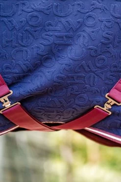 Horseware Embossed Cosy Neck Abschwitzdecke -Reitsportbedarf 340951 DB BU 5