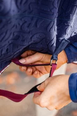 Horseware Embossed Jersey Abschwitzdecke -Reitsportbedarf 340952 DB BU 6