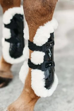 Kentucky Horsewear Bamboo Elastik Gamaschen Mit Veganem Lammfell 27 Kentucky Horsewear Bamboo Elastik Gamaschen Mit Veganem Lammfell -Reitsportbedarf 342510 BL 6