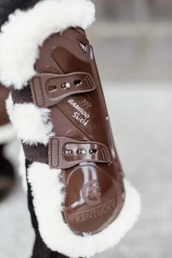 Kentucky Horsewear Bamboo Elastik Gamaschen Mit Veganem Lammfell 34 Kentucky Horsewear Bamboo Elastik Gamaschen Mit Veganem Lammfell -Reitsportbedarf 342510 BR 6