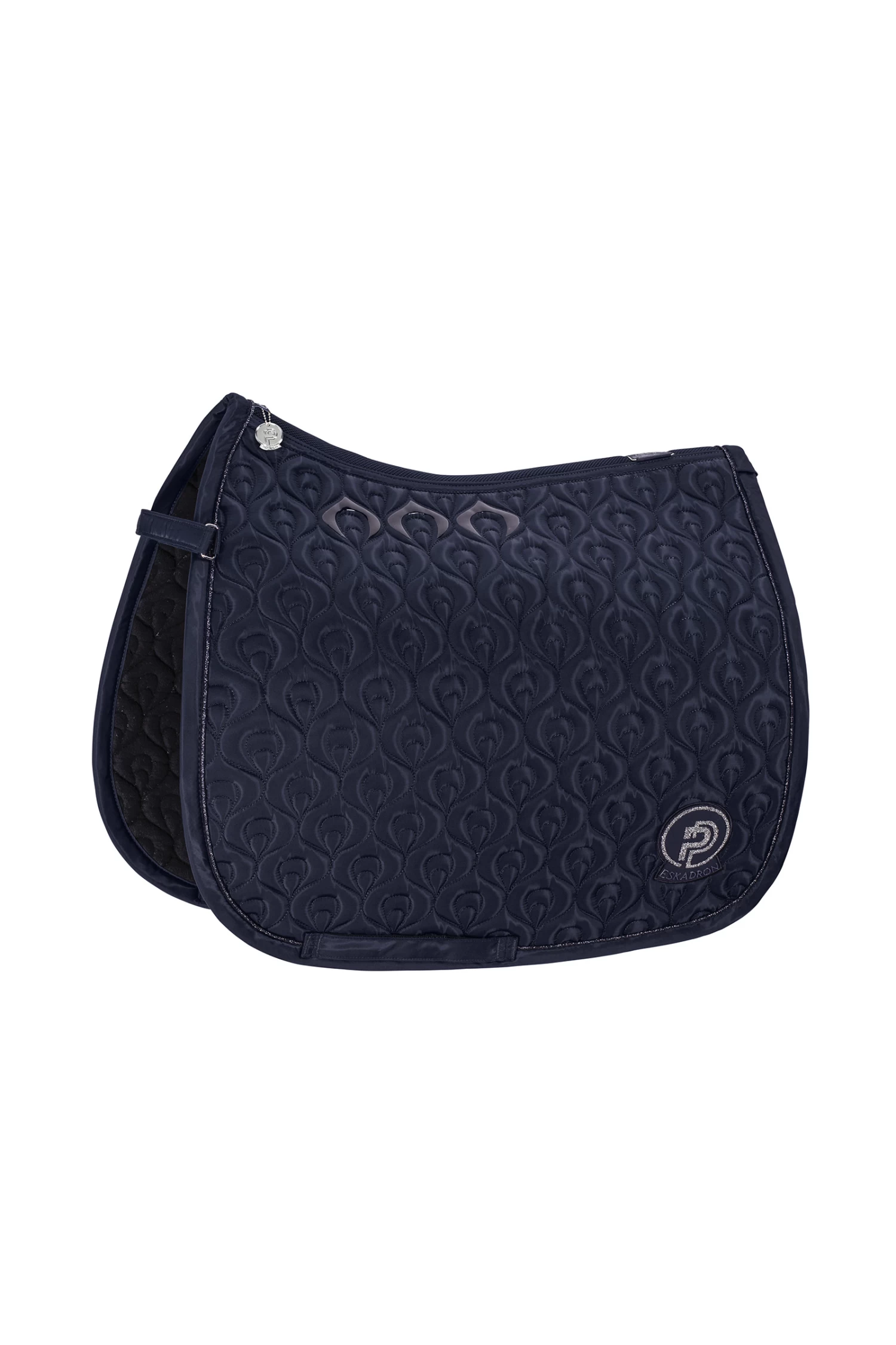 Eskadron Platinum Pure FS23 Highgloss Peacock Dressurschabracke 3 Eskadron Platinum Pure FS23 Highgloss Peacock Dressurschabracke