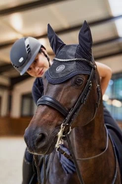 Eskadron Platinum Pure FS23 Glitter Mesh Fliegenhaube -Reitsportbedarf 345512 DB 02